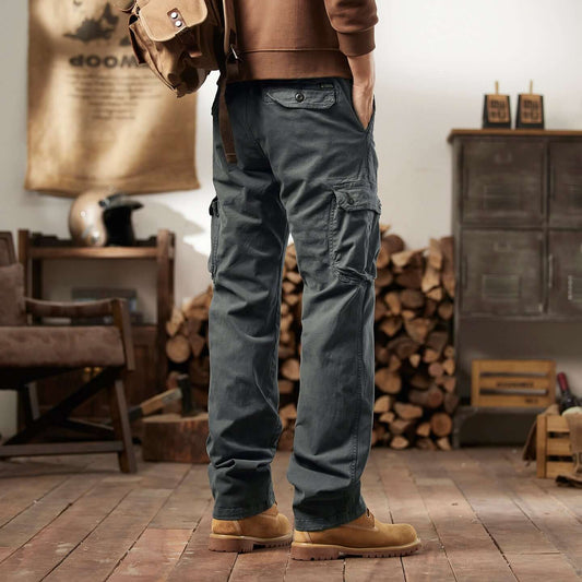 Amazon Favorite 🏆 Cargo Pants for Men - Durable Outdoor Loose Fit Hiking Tactical Trousers 💪