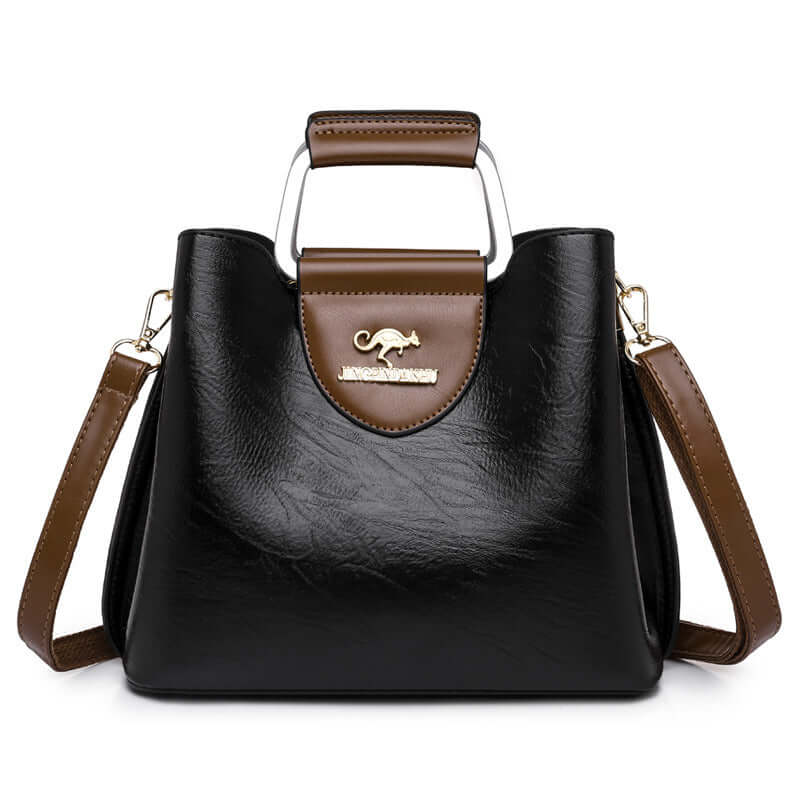 Women's Unique Design Shoulder Tote Bag - Large Capacity & Reinforced Double Handle 👜