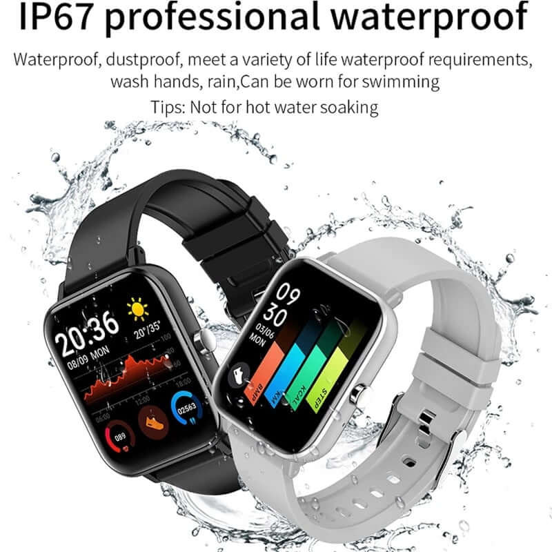 Endless Features Bluetooth Calling Smart Watch - Full Touch Bracelet All Fitness Features + Calling & Social Media 🤓