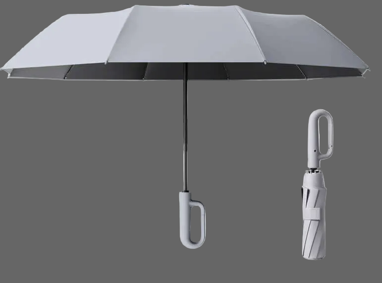 Unisex Folding Sunshade Umbrella - Automatic Ring Umbrella, Rain and UV Sun Protection ☂️
