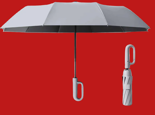 Unisex Folding Sunshade Umbrella - Automatic Ring Umbrella, Rain and UV Sun Protection ☂️