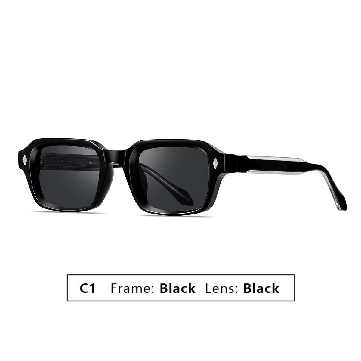 Popular Hip Square Frame Sunglasses UV400 - Perfect Year Round Accessory ! 😎