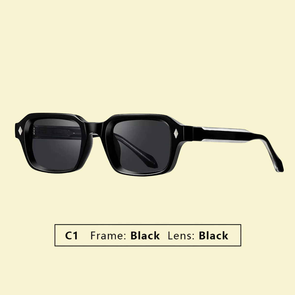 Popular Hip Square Frame Sunglasses UV400 - Perfect Year Round Accessory ! 😎