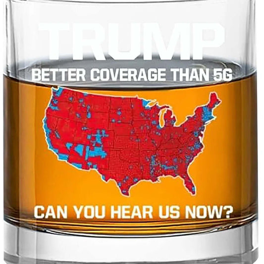 Trump Whiskey Glass - Festive Gift 🎁