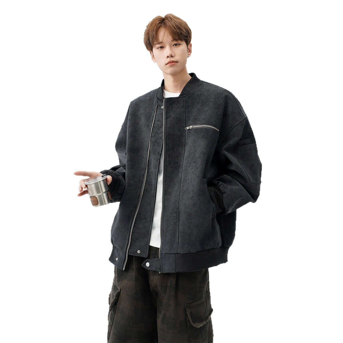 Men's Oversized Super Warm PU Leather Coat - Street Style Fashion - Popular Trending ♨️