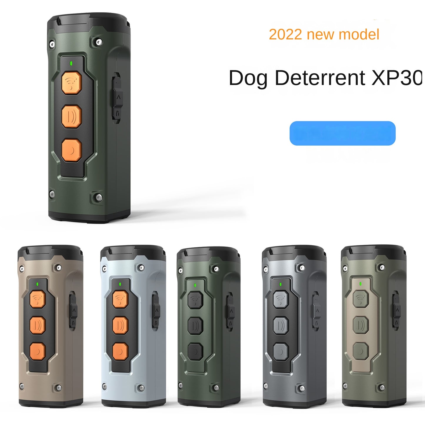Ultrasonic Three-Head Dog Barking Repellent with Flashlight, Anti-Barking Device 🚫🦮