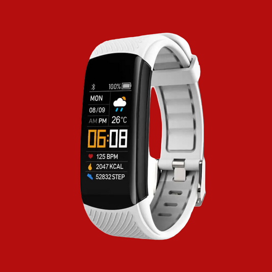 C5S Waterproof Smart Bracelet - Sports Pedometer Monitors Heart Rate, Blood Pressure, Blood Oxygen