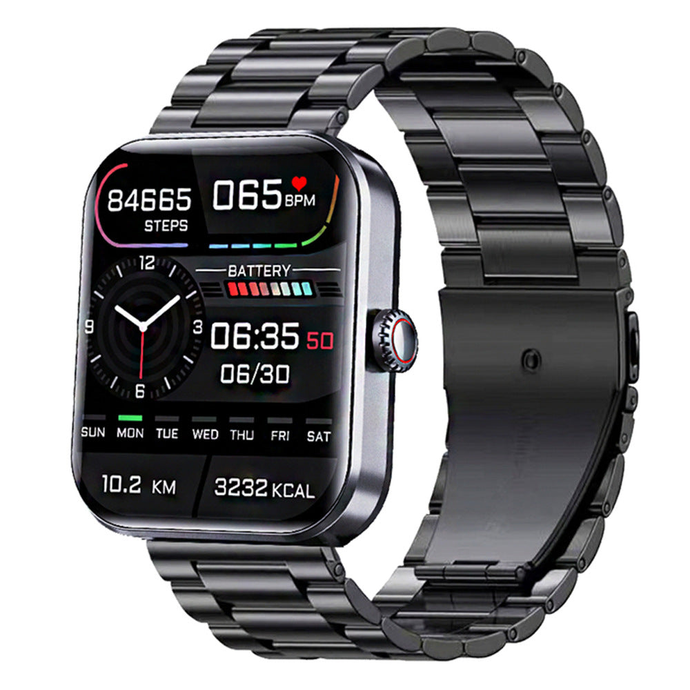 Chic All-in-One Smart Watch with Advanced Health Monitors