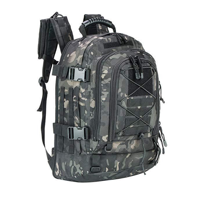 Best Selling Camouflage Tactical Backpack - Military Style Rucksack,Large Capacity for Hiking,Camping & Travel