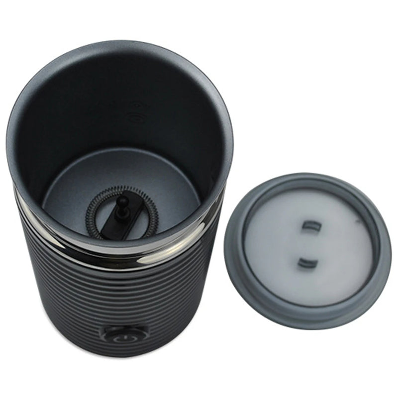 Automatic Hot & Cold Milk Frothing Machine - Home Cappuccino Coffee Maker Companion Milk Frother