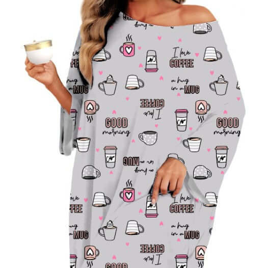 Women's Fun Graphic Pattern T-shirt Sleepwear - 10 Loose Fit Comfy Nightwear Options 😴