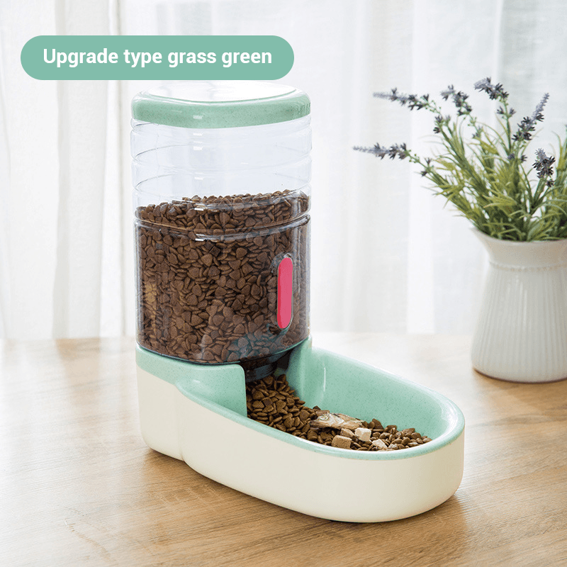 Stylish Automatic Pet Feeder Water OR Food Dispenser - EX-Large Capacity Smart Gravity Fed Design 🦮🐈‍⬛️