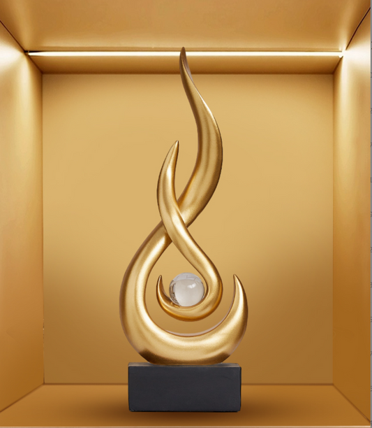 Resin Wine Cabinet Decorations - High-end Luxury Popular for Living Room, TV Cabinet, Office & Home Accessories