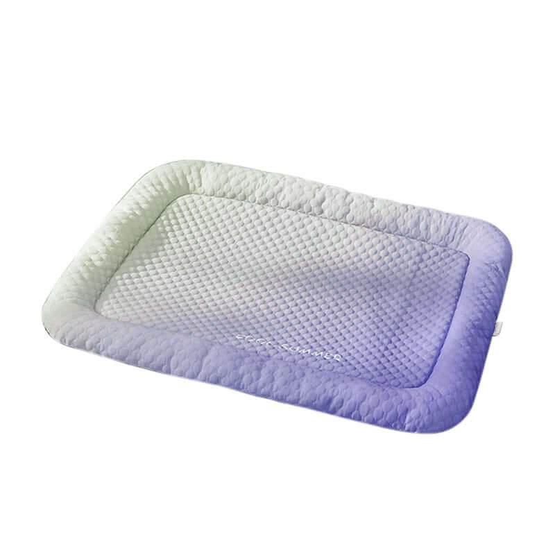 Cooling PET Pad for Summer – Breathable Cold‑Silk Ice Mat, Gentle on Skin, Gradient Colors 🦮🐈‍⬛️
