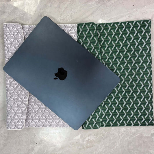 Geometric Pattern Laptop Bag - Lightweight Portable Notebook Bag 13 inch Capacity Unisex Colors