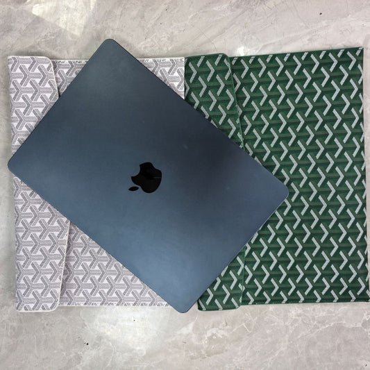 Geometric Pattern Laptop Bag - Lightweight Portable Notebook Bag 13 inch Capacity Unisex Colors