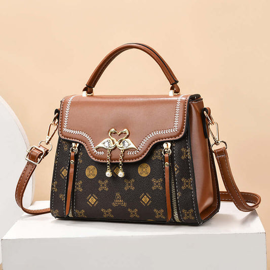 Women's Medium Crossbody Handbag 👜  Beautiful Pattern Design in 5 Color Options