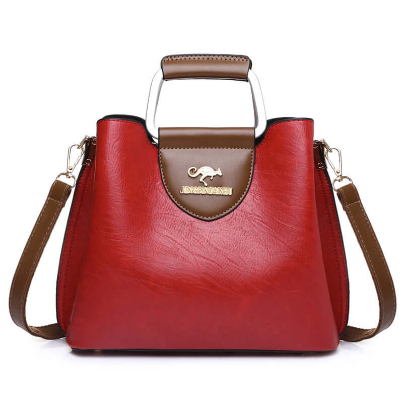 Women's Unique Design Shoulder Tote Bag - Large Capacity & Reinforced Double Handle 👜