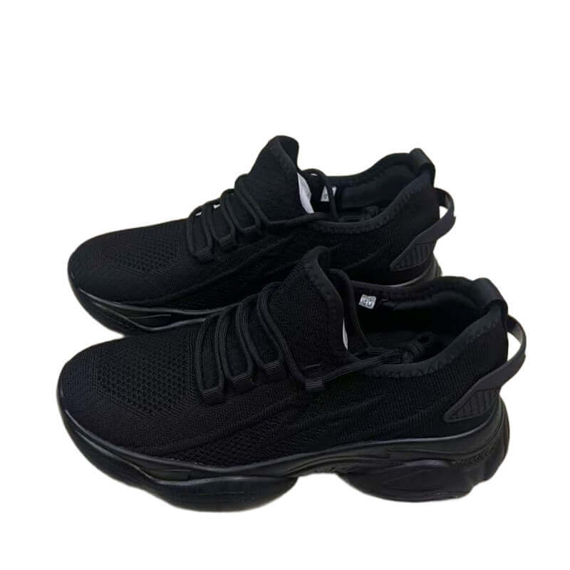 Stylish Casual Unisex Sneakers - Lightweight Breathable Mesh Fly Weave Unique Height Increasing