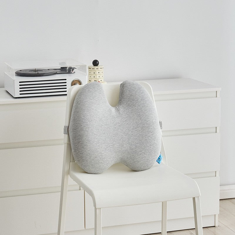 Extra Dense Lumbar Pillow - Patented Ergonomic Multi-Region Firm Back Support for Lower Back Pain