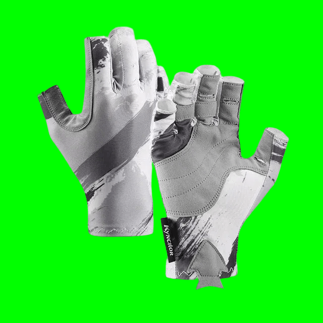 Unisex Fishing & Sailing Gloves - Non-Slip Half-finger UV Protection Lightweight Breathable Outdoor Sports 🐠