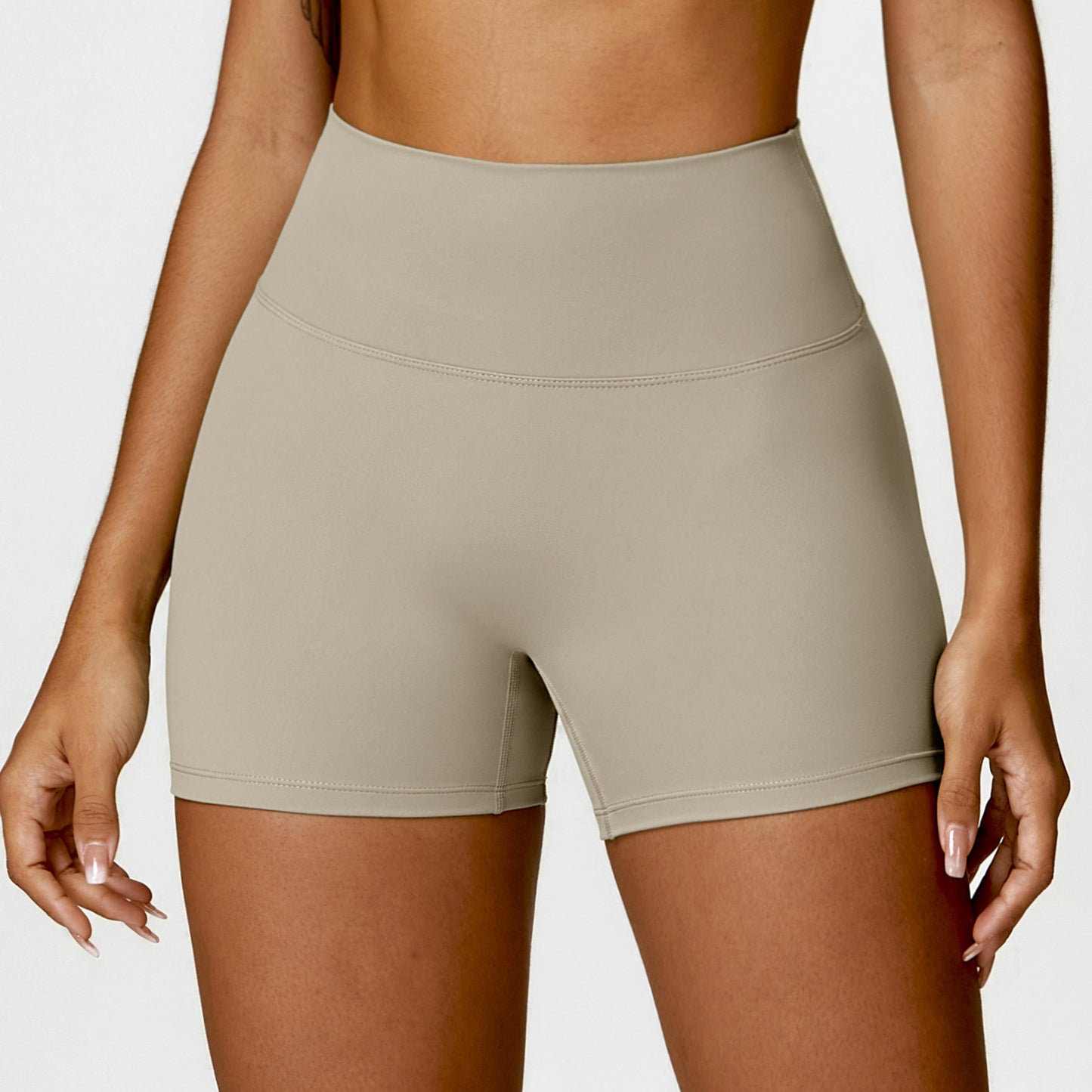 Sexy High Waist Tight Fit Yoga Shorts - Cinching Belly, Peach Lifting Buttocks, Running + Fitness 🧘‍♂️🏃‍♀️