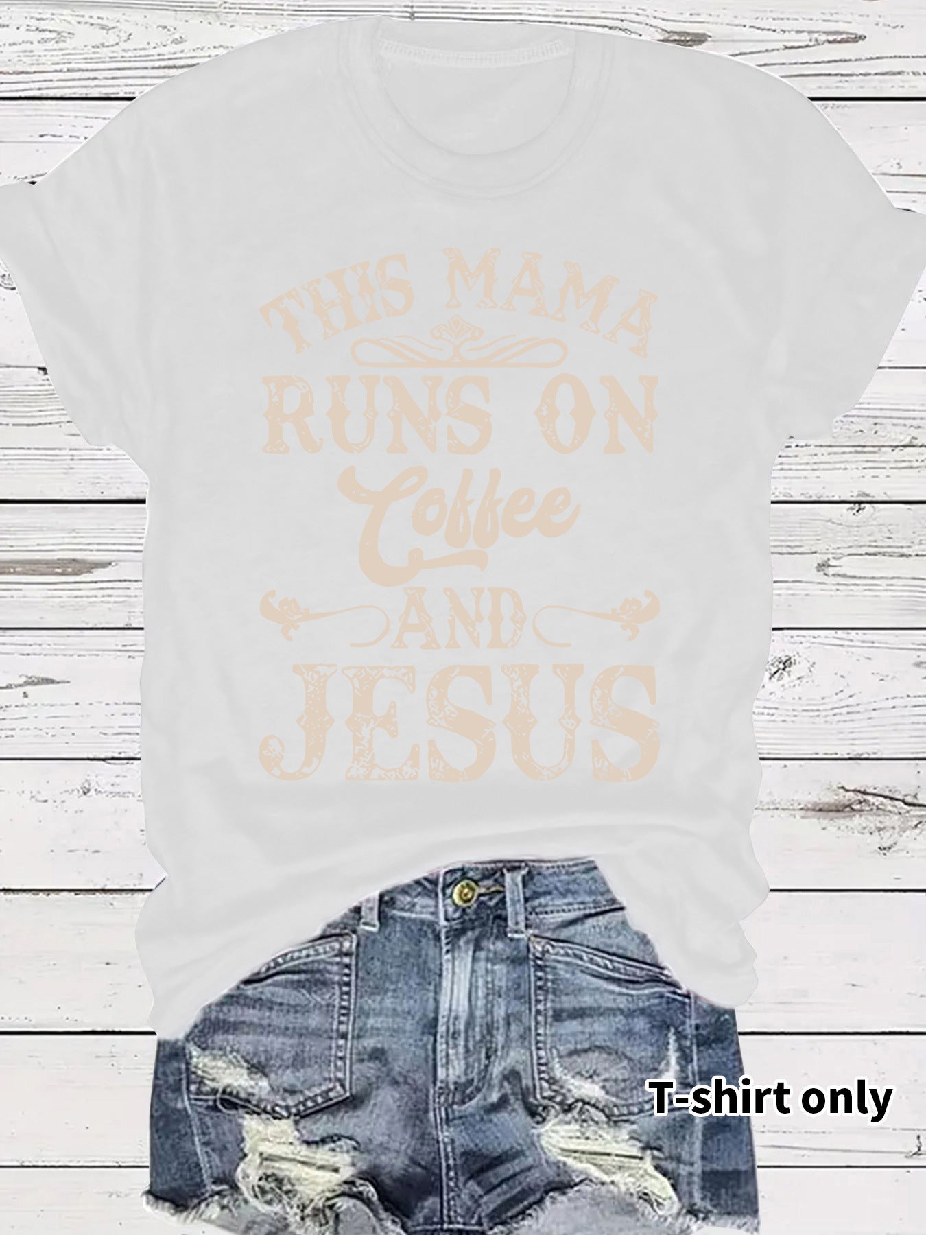 Humorous  COFFEE Print T-shirt in Popular Mixed Unisex Colors ☕️🌈 Grab Multiple Colors !