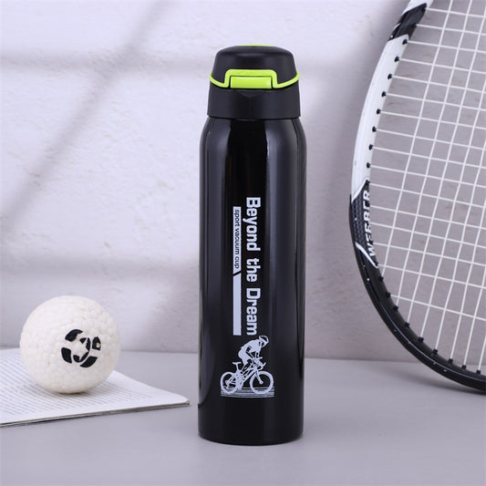 Chic Durable Insulated Stainless Steel Sports Bottle with Handle and 6-12 Hour Insulation Performance