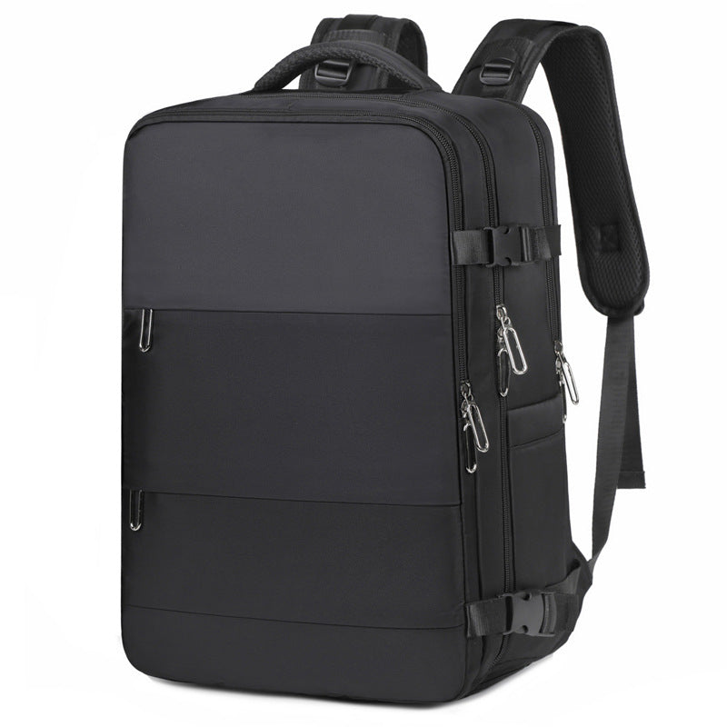 Foldable Waterproof Oxford Cloth Backpack - Large Capacity with Independent Shoe Storage in 5 Hip Colors 🌈