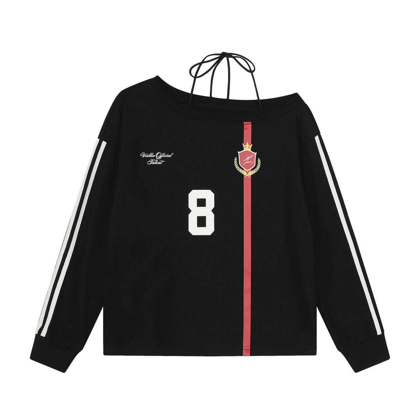 Lightweight Sports Sweatshirt - Unisex Sloping Collar Cotton-Polyester Woven Jersey Style