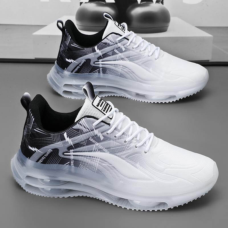 Sporty Unisex Running Sneakers - Breathable Lightweight Air Cushion Shock-Absorbing 🏃‍♀️