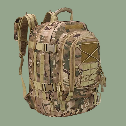 Best Selling Camouflage Tactical Backpack - Military Style Rucksack,Large Capacity for Hiking,Camping & Travel