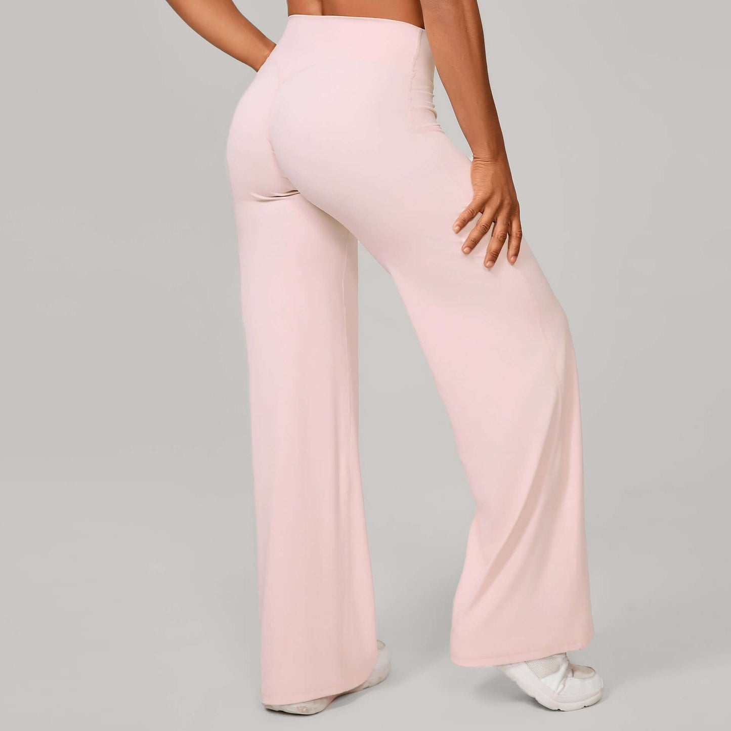 Women's High-Waisted Straight Leg Yoga Pants - Chic Sports Fashion in Massive Color Selection ! 🌈