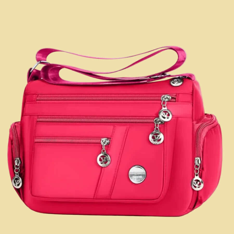 Multi-compartment Single-Shoulder Crossbody Handbag - Lightweight Large-capacity in Cool Colors 🌈