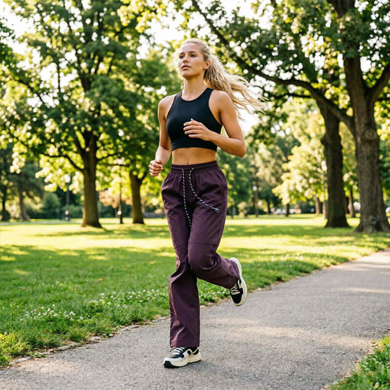 Women's Convertible Recreation Pants - Waterproof Quick-Dry Cargo Trousers with Zip-Off Legs