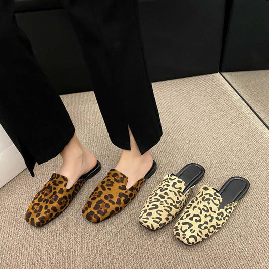 Women's Popular Sexy Leopard Print Slipper - Shoe
