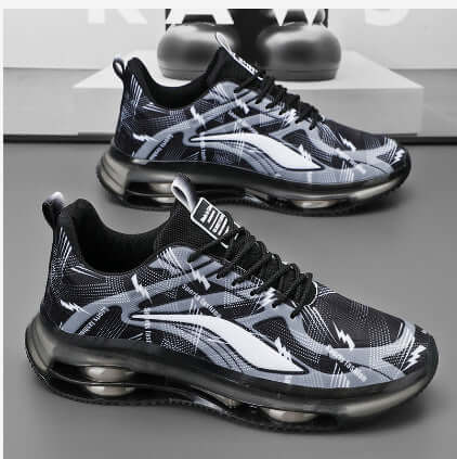 Sporty Unisex Running Sneakers - Breathable Lightweight Air Cushion Shock-Absorbing 🏃‍♀️