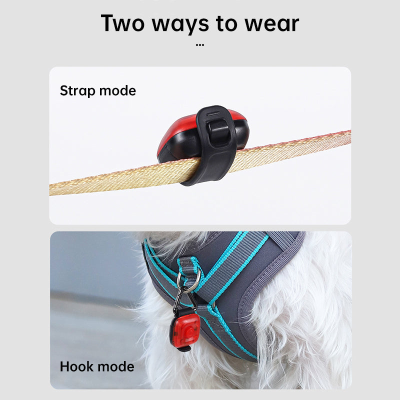 Rechargeable 3-Mode LED Glow Pet Safety Collar 🦮😻