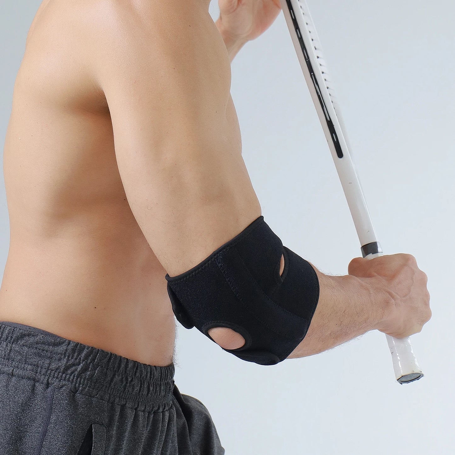 Sports & Fitness Adjustable  Elbow Guard - Breathable Protective Gear for Stability