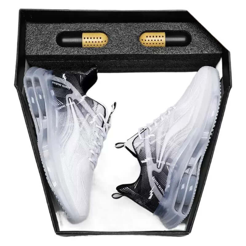 Sporty Unisex Running Sneakers - Breathable Lightweight Air Cushion Shock-Absorbing 🏃‍♀️