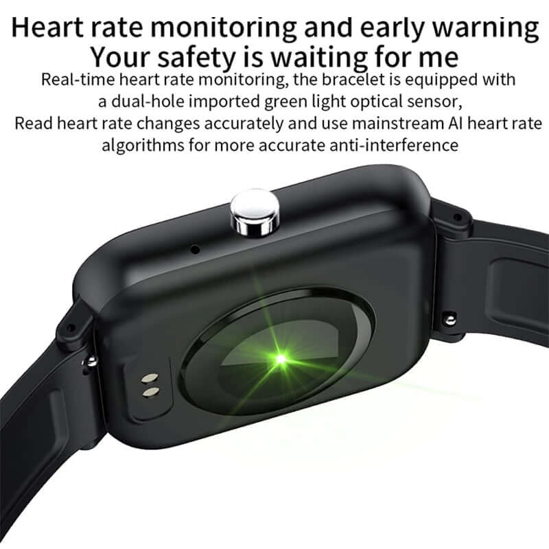 Endless Features Bluetooth Calling Smart Watch - Full Touch Bracelet All Fitness Features + Calling & Social Media 🤓