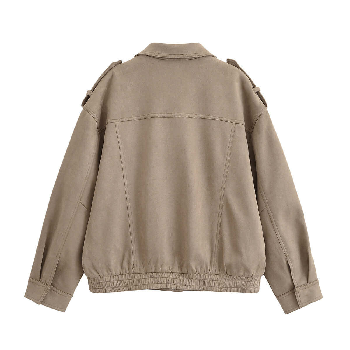 Unisex Classy Jacket - Luxurious Suede Textured Warmth with Great Pockets ! ♨️