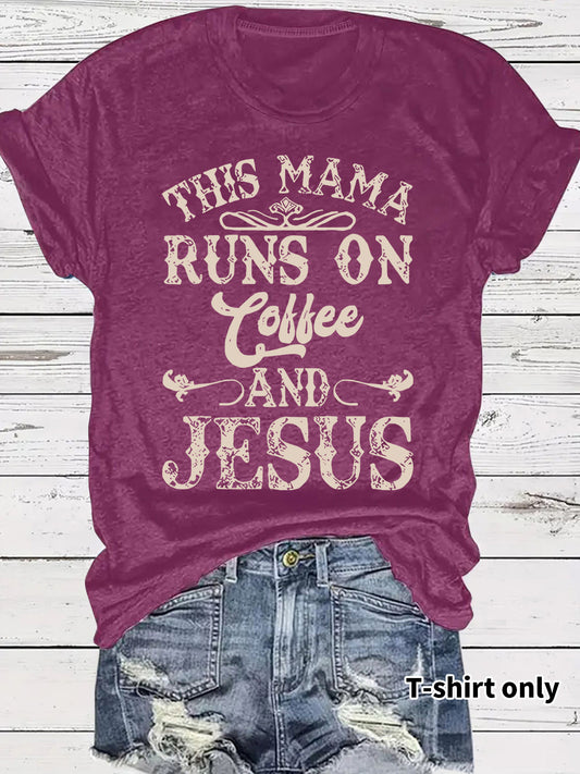 Humorous  COFFEE Print T-shirt in Popular Mixed Unisex Colors ☕️🌈 Grab Multiple Colors !