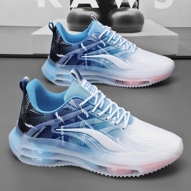 Sporty Unisex Running Sneakers - Breathable Lightweight Air Cushion Shock-Absorbing 🏃‍♀️