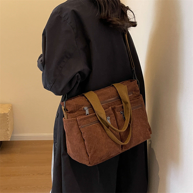 Gorgeous Velvet Large Capacity Crossbody Bag in 4 Color Options 👜