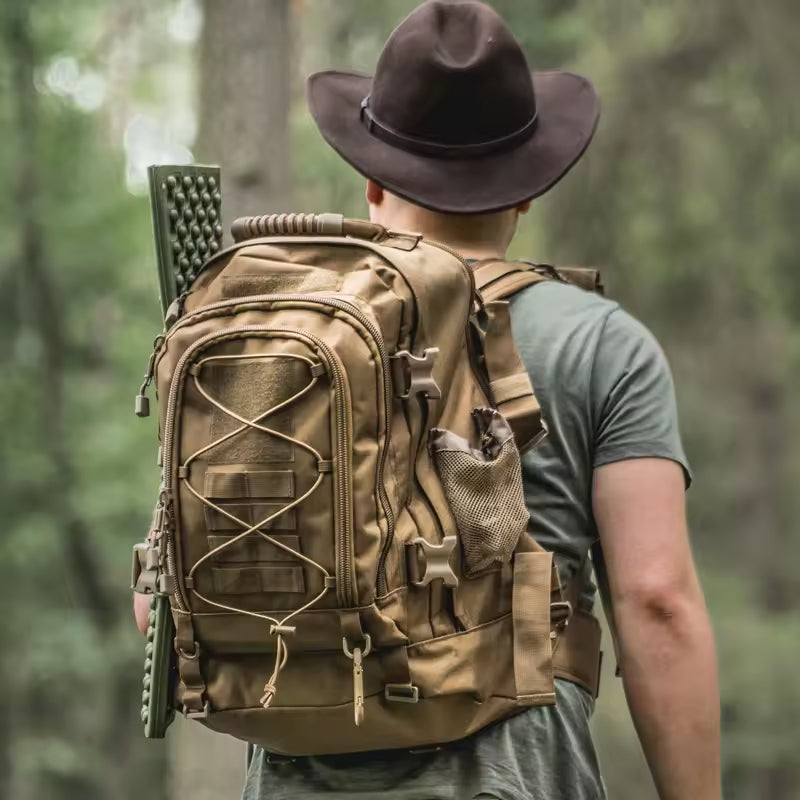 Best Selling Camouflage Tactical Backpack - Military Style Rucksack,Large Capacity for Hiking,Camping & Travel