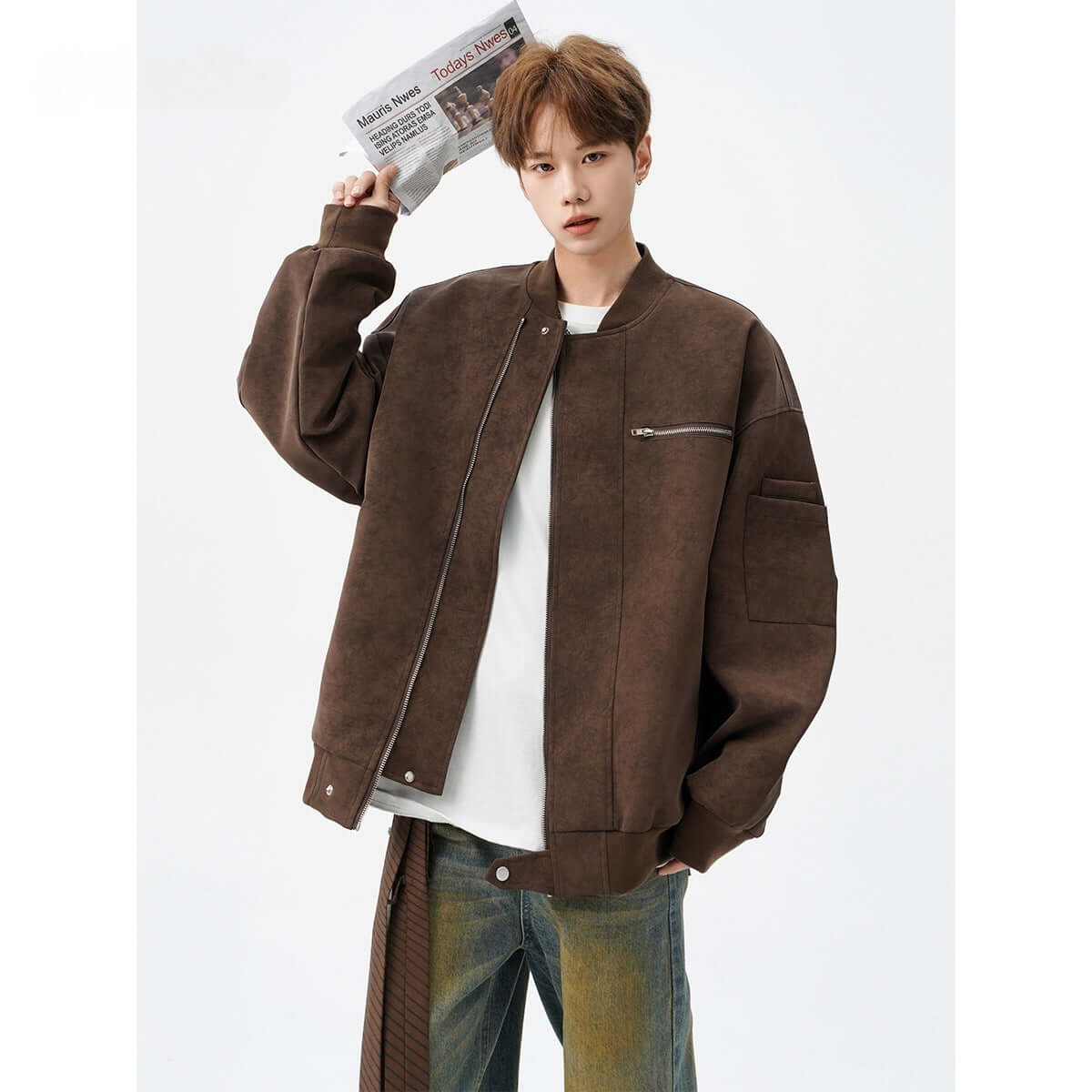 Men's Oversized Super Warm PU Leather Coat - Street Style Fashion - Popular Trending ♨️