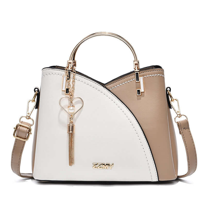 Women's Trendy Handbag - Chic Style Color Block Large Capacity Shoulder Crossbody Bag 👜