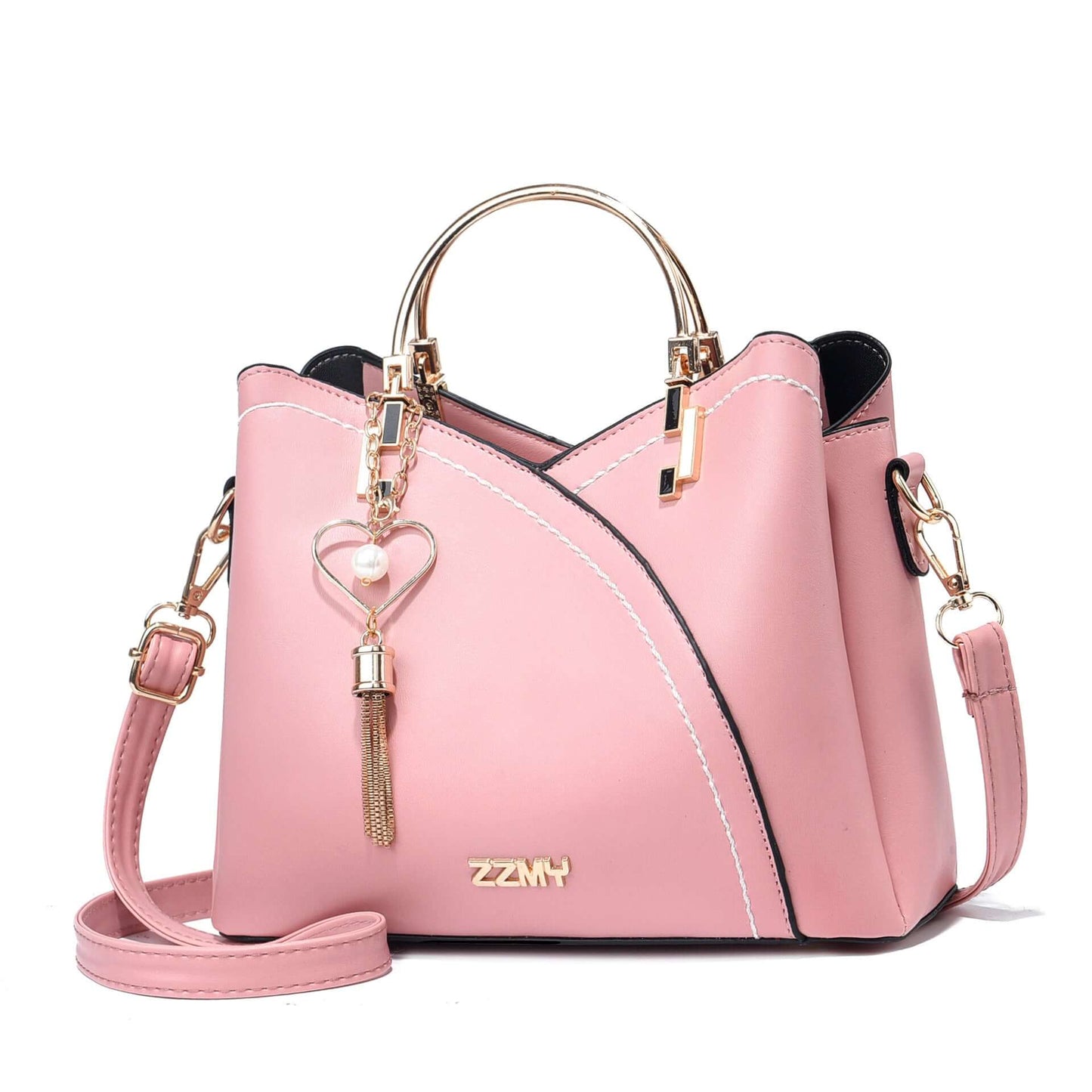 Women's Trendy Handbag - Chic Style Color Block Large Capacity Shoulder Crossbody Bag 👜