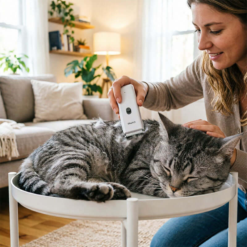 Professional Cordless Pet Clippers - Waterproof & Quiet Dog & Cat Grooming Trimmer for Home 🦮 🐈